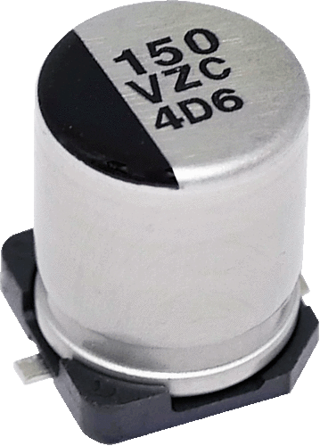 パナソニック　導電性高分子ハイブリッドアルミ電解コンデンサ　ZCシリーズ　EEHZC1H470P