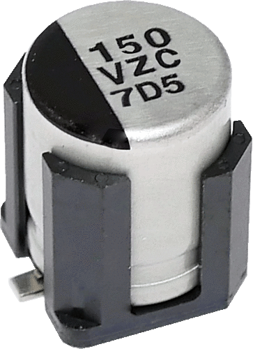 パナソニック　導電性高分子ハイブリッドアルミ電解コンデンサ　ZCシリーズ　EEHZC1H470V