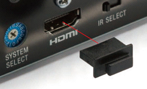 タカチ電機工業　HDMIC型 HDMIコネクタ防塵プラグ　HDMIC-1