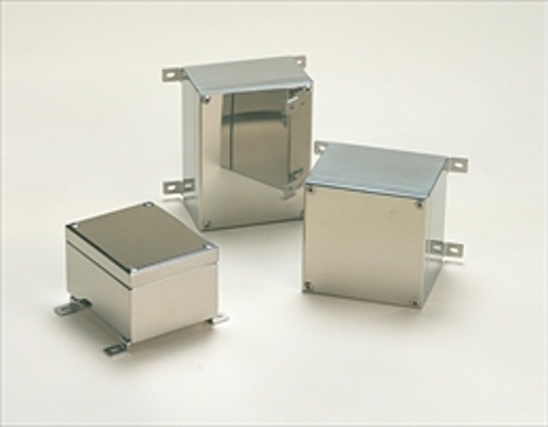 動画>タカチ電機工業　KLB型外部取付足付小型防水・防塵ステンレスボックス　KLB081006
