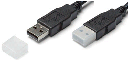 タカチ電機工業　KPS型 USBコネクタカバー　KPS-6