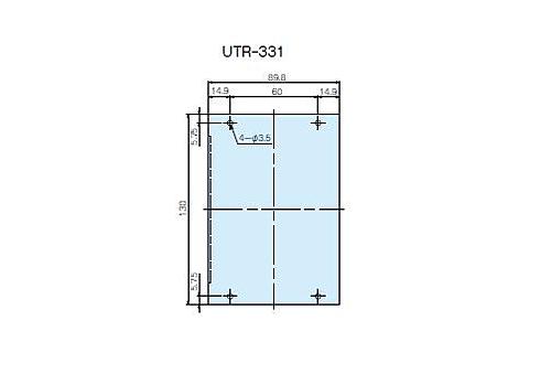 タカチ電機工業　UTR型ユニットパネル　UTR-331