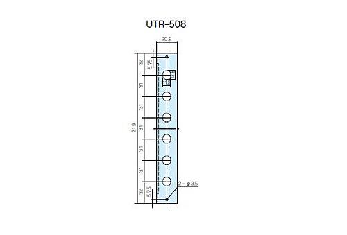 タカチ電機工業　UTR型ユニットパネル　UTR-508