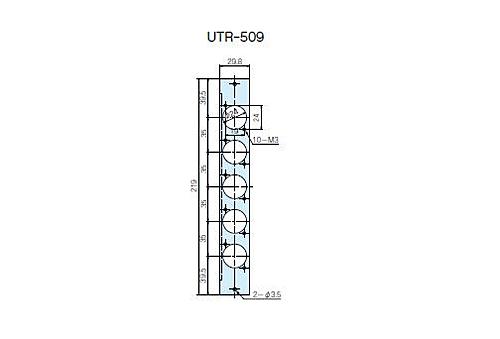 タカチ電機工業　UTR型ユニットパネル　UTR-509